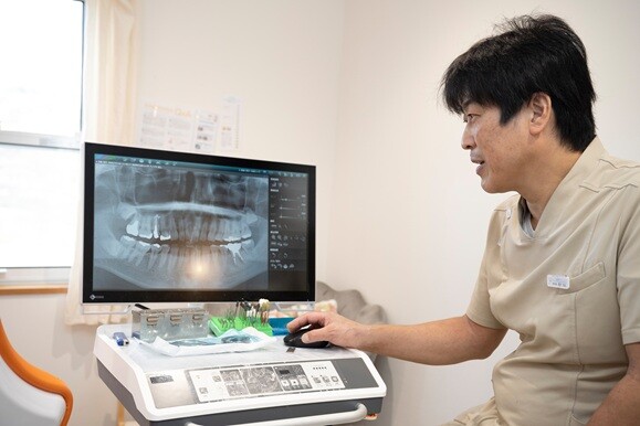 治療に対しての明確な説明があり、安心して治療を受けられる